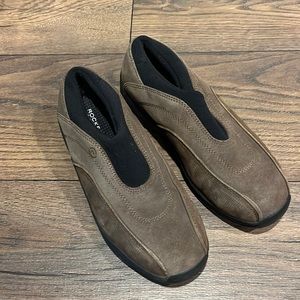 Rockport loafers mens 6.5 steal toe